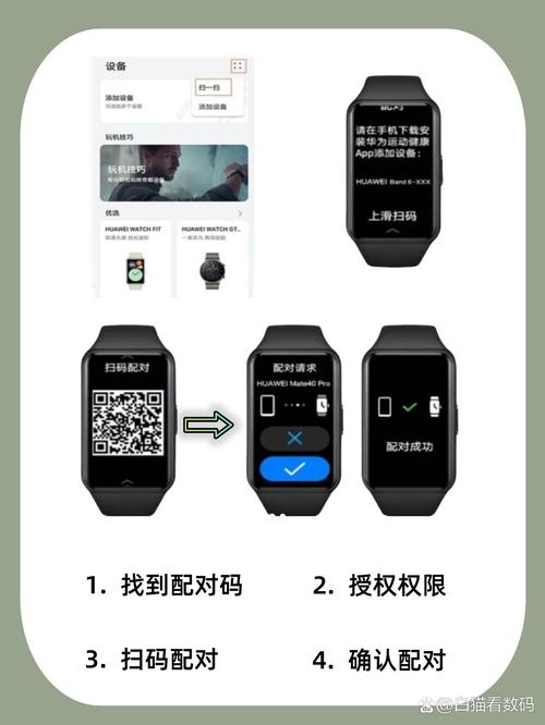 华为watch怎么连接苹果手机