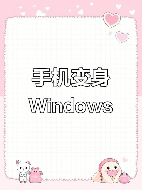 手机变电脑windows模拟器