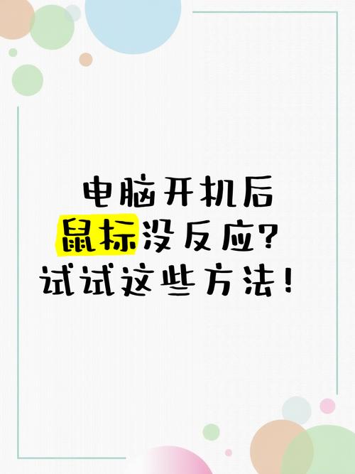 电脑鼠标能动但点什么都没反应
