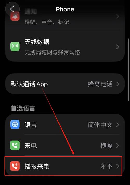 苹果手机来电归属地怎么设置
