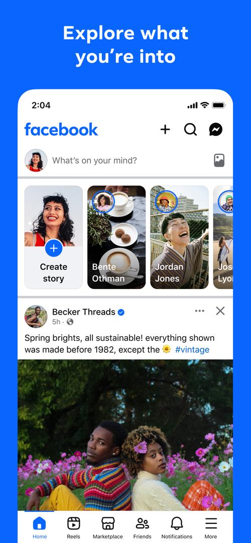 facebook手机版下载
