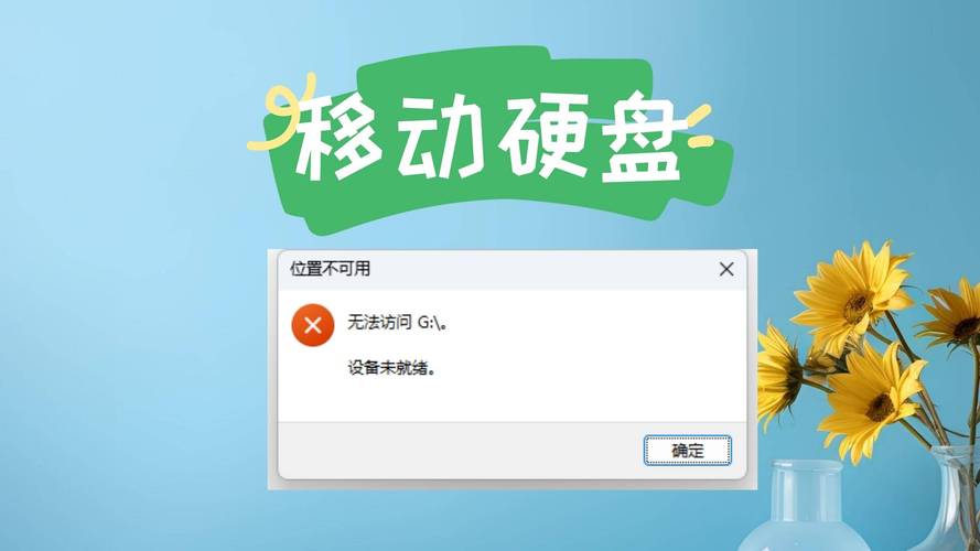 移动硬盘插电脑上显示不出来