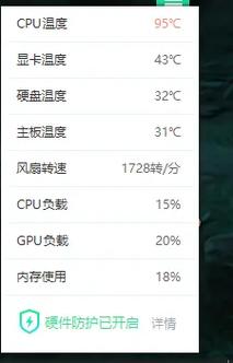 台式电脑cpu温度多少正常