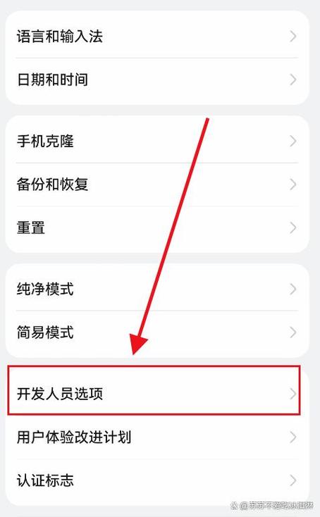 华为手机如何打开开发者选项