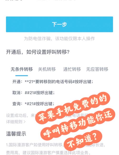 苹果手机来电转接怎么设置