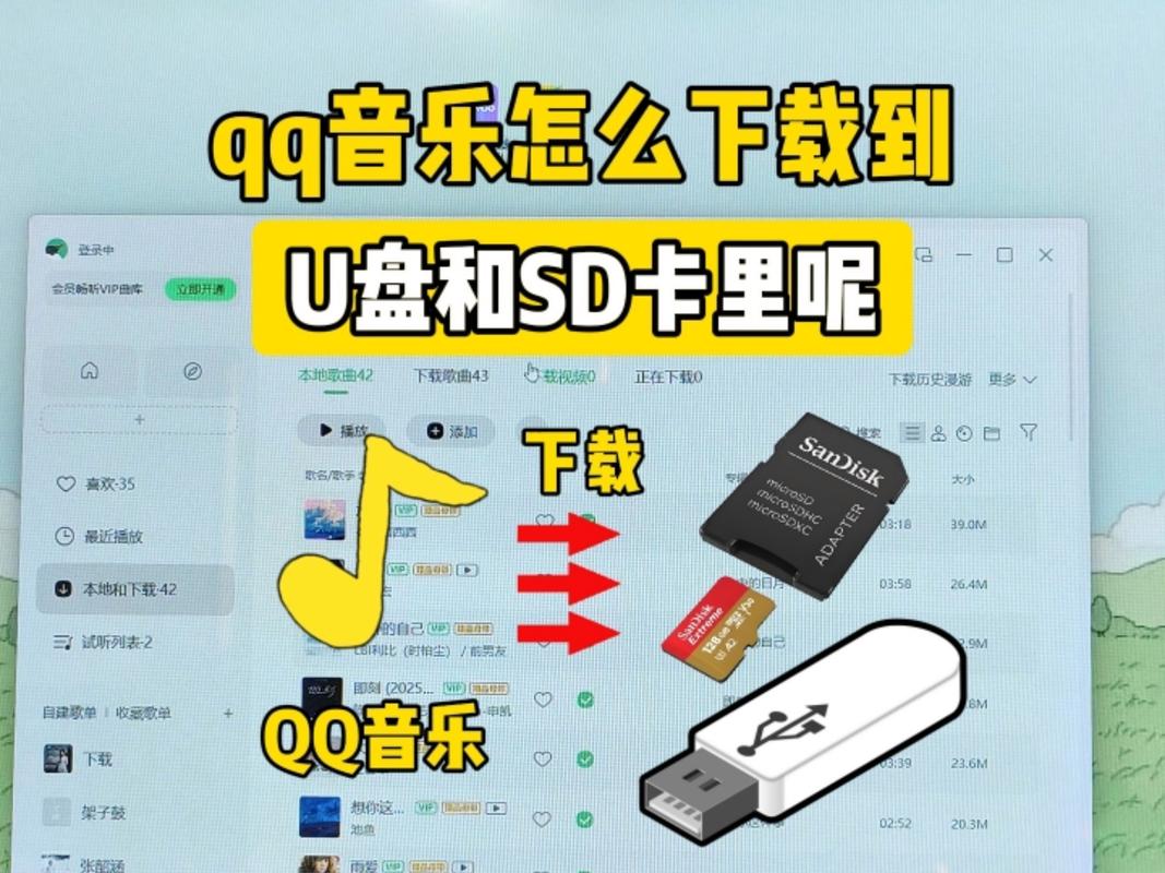 怎么在电脑上下载歌曲到u盘