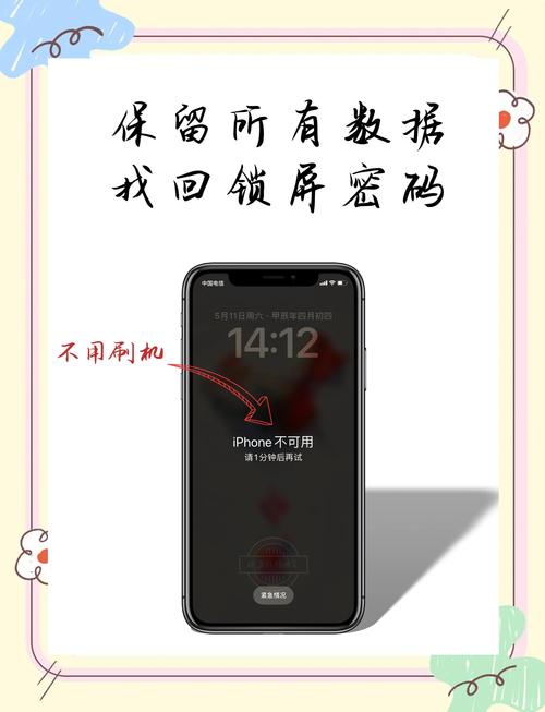 苹果手机忘记锁屏密码怎么办