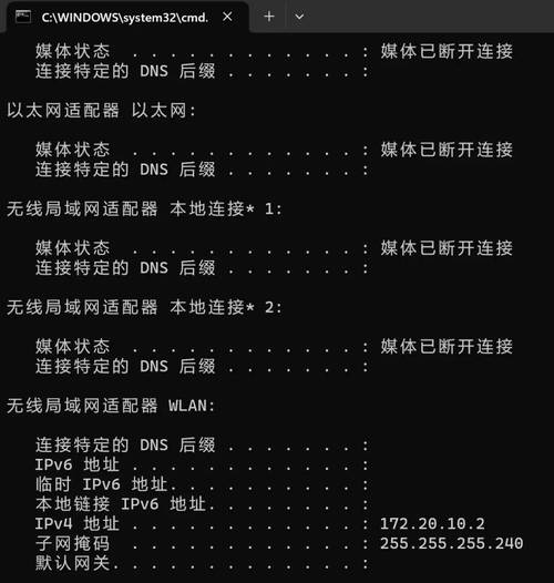 如何查看自己电脑的ip地址