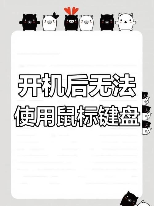 电脑键盘鼠标动不了怎么办