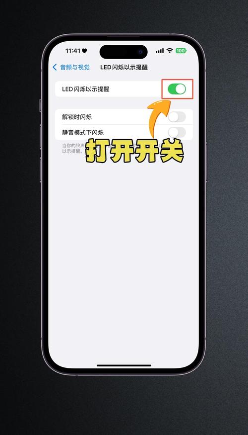 苹果x来电闪光灯怎么设置