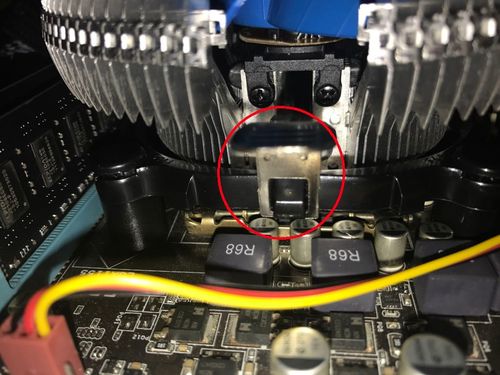 台式电脑cpu风扇怎么拆