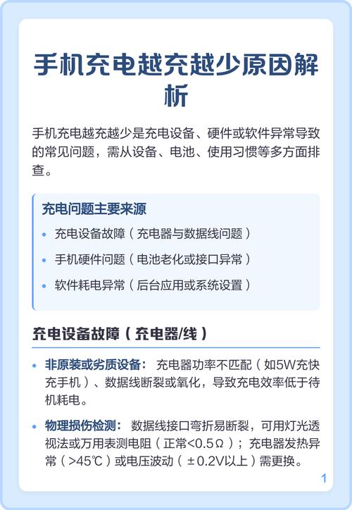 手机充电越充越少怎么回事