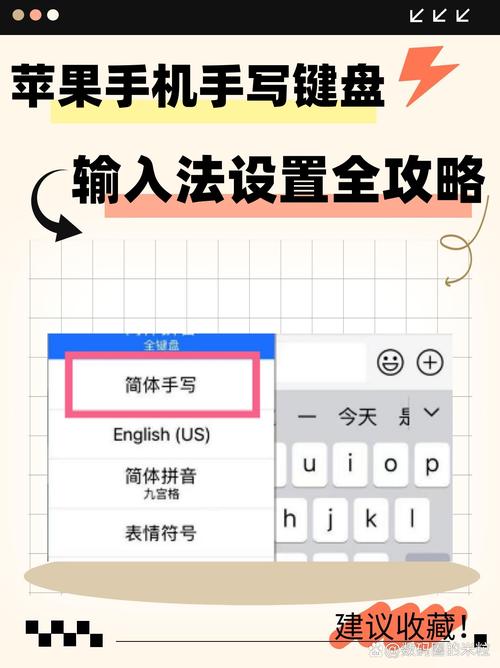 苹果手机怎么调手写输入法