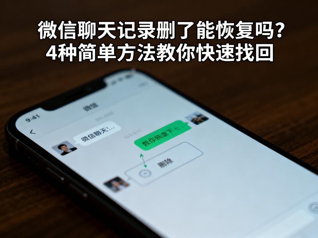 苹果微信聊天记录删除恢复