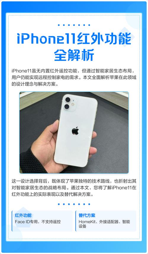 苹果手机有红外遥控功能吗
