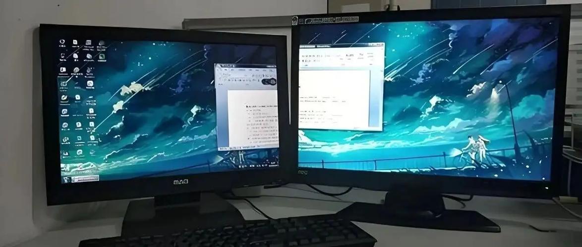 一台电脑怎么接两个显示器