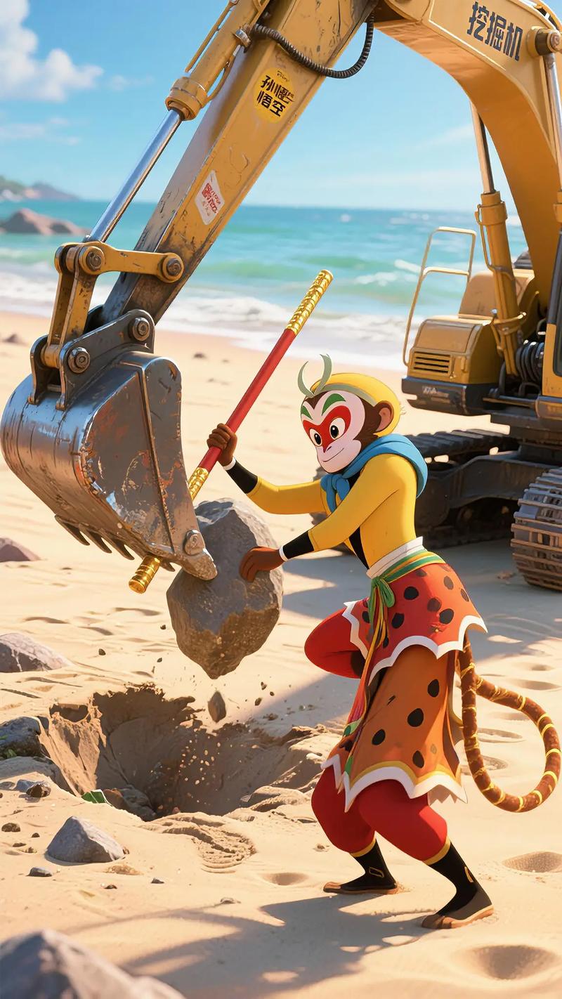 挖机视频表演视频小苹果