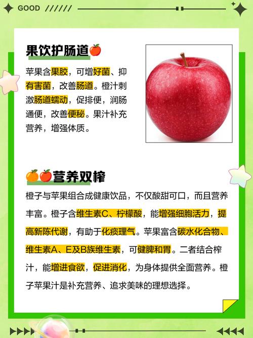 橙子和苹果能一起榨汁吗