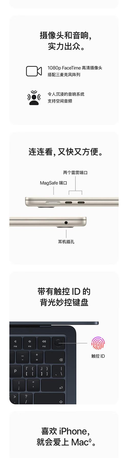 苹果电脑usb接口在哪