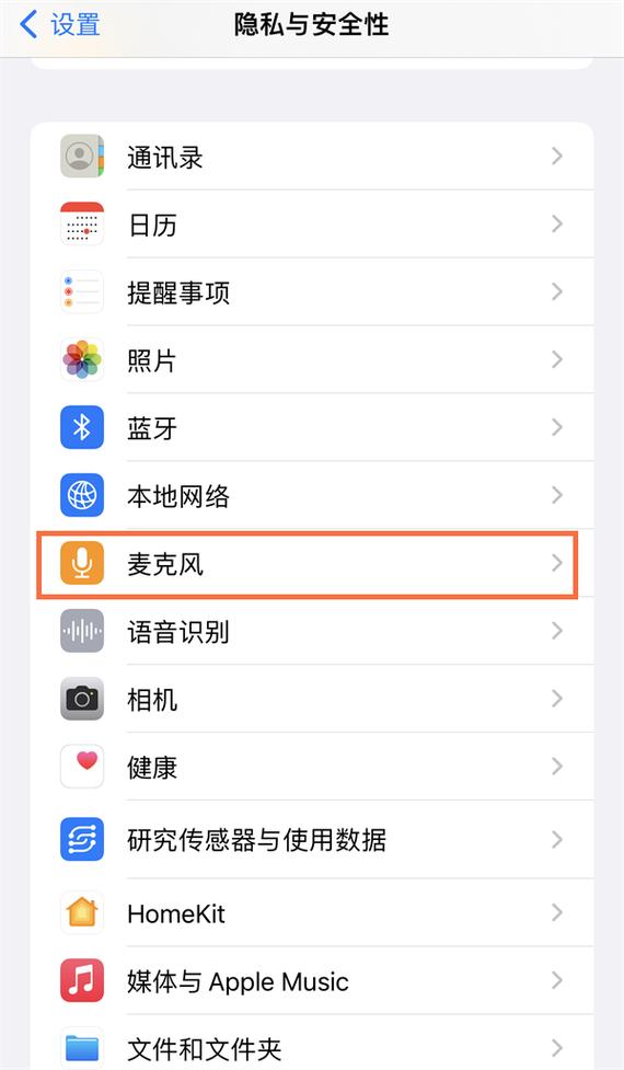 苹果手机怎么设置麦克风