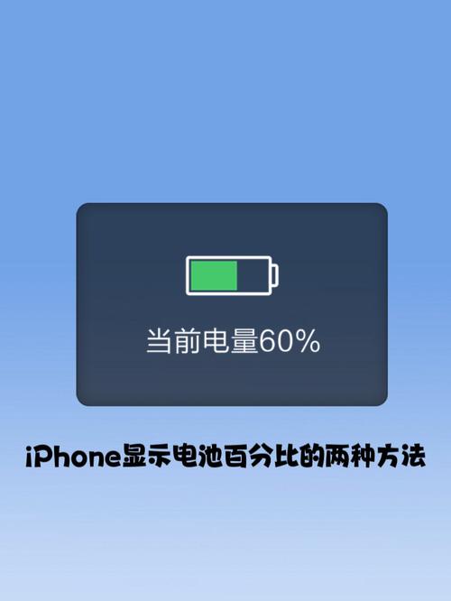 苹果XR电池显示百分比
