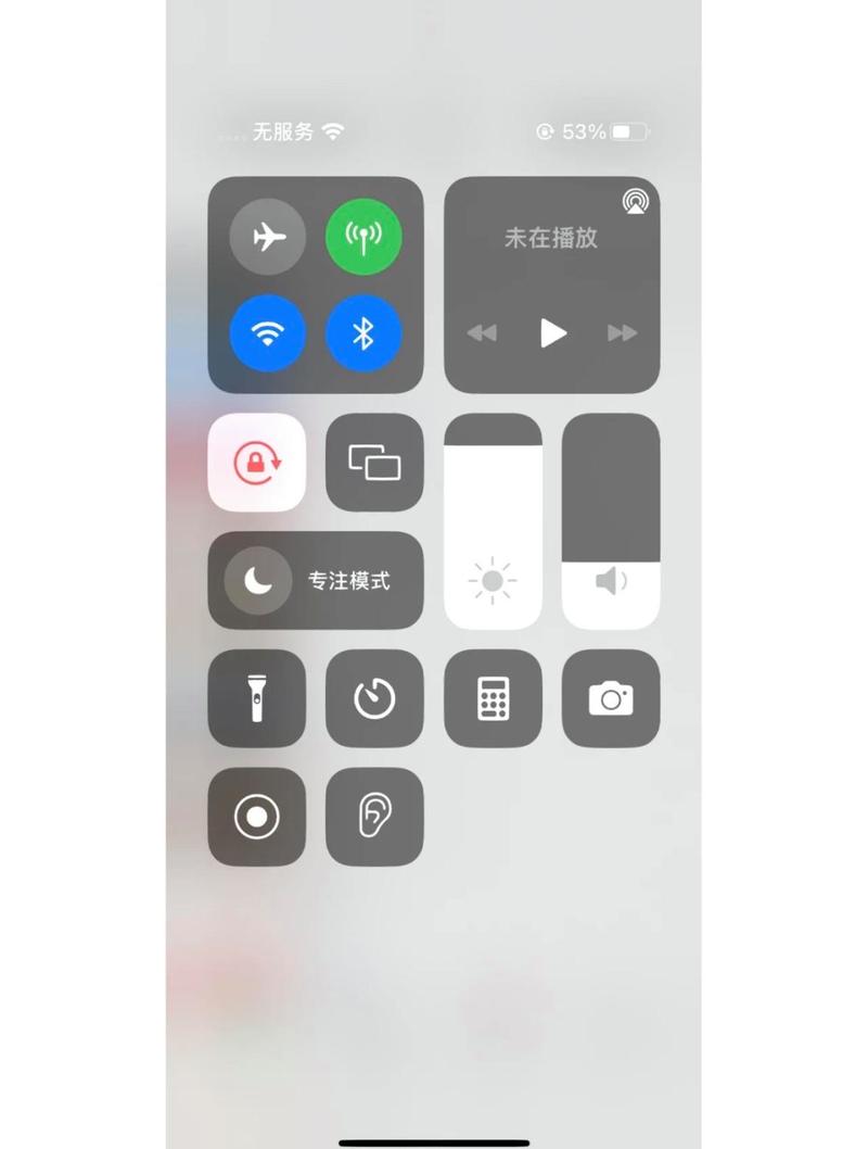 苹果手机无服务怎么回事