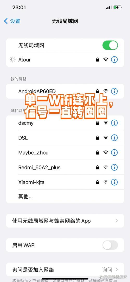 苹果手机连不了无线网