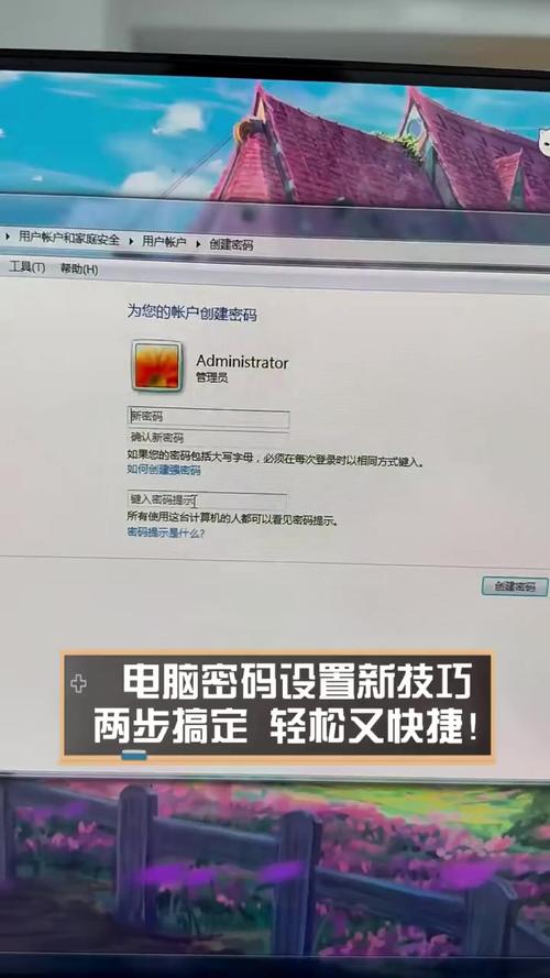 笔记本电脑密码怎么设置