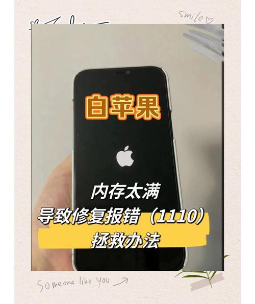 白苹果恢复进度条不动