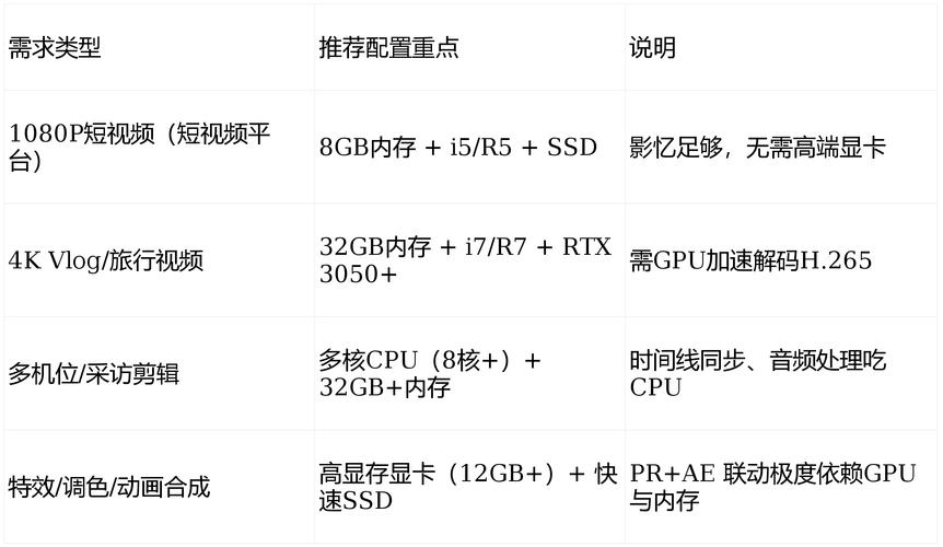 ae配置要求笔记本电脑