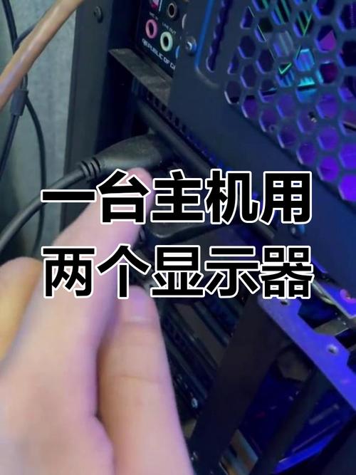 一台电脑连接两个显示器