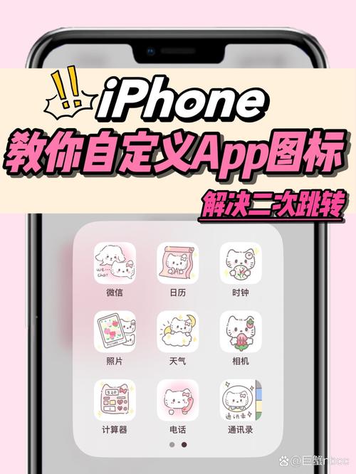 苹果的小图标怎么设置