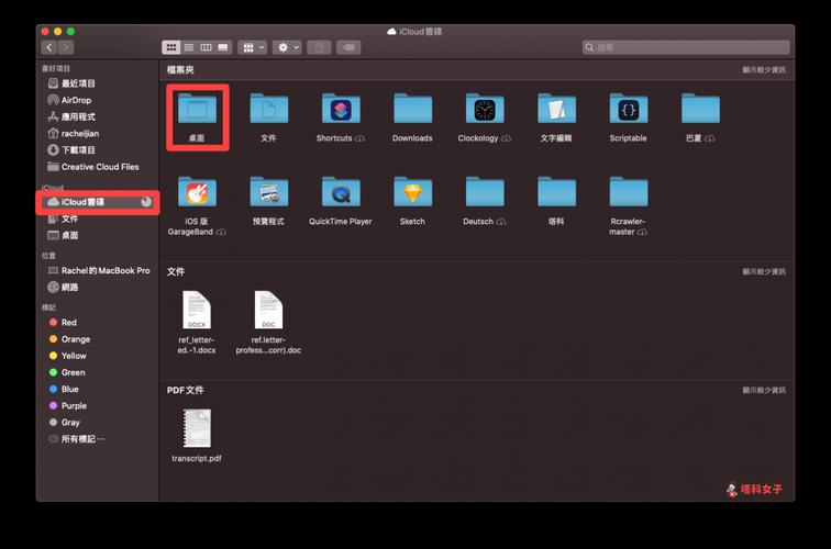 苹果电脑文件存储在哪里