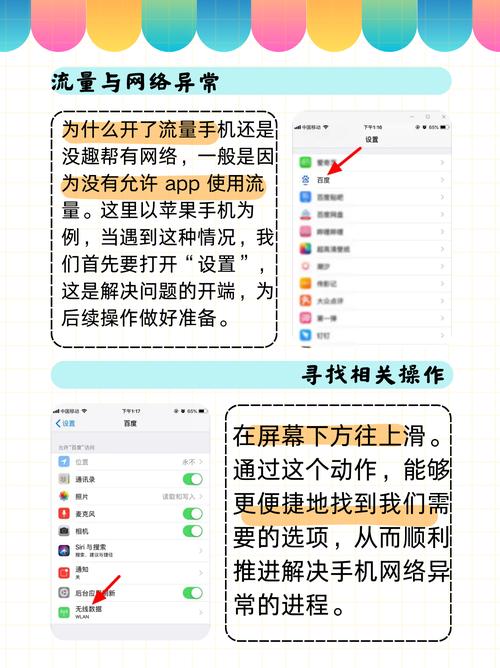 手机为什么不能用流量